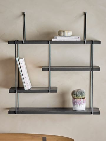 Étagère murale Lewis 60x65 cm - Black firwood - Bloomingville