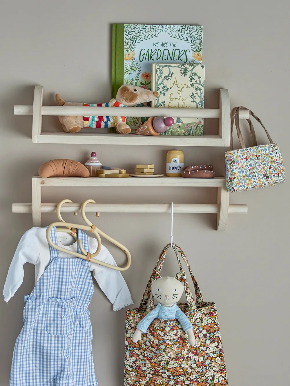 Étagère murale Mingus 14x60 cm, Nature Bloomingville