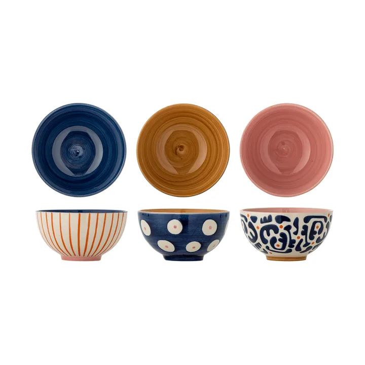 Eviaya bol - Multicolore, 3 pièces - Bloomingville