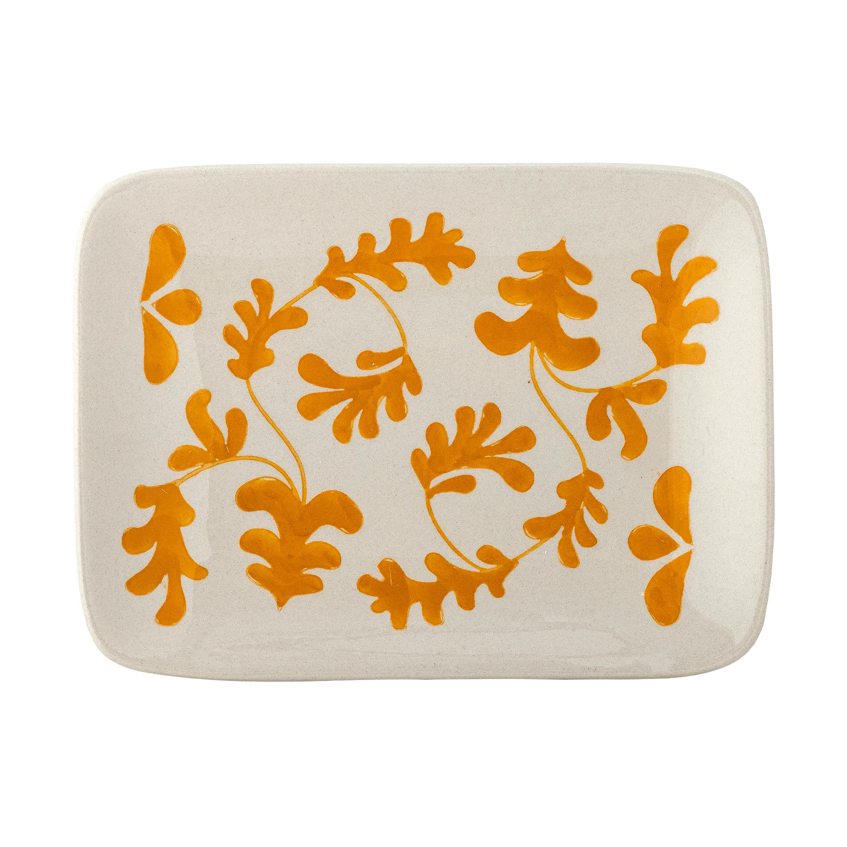 Fauni assiette, Jaune, 15x11,5 cm Bloomingville