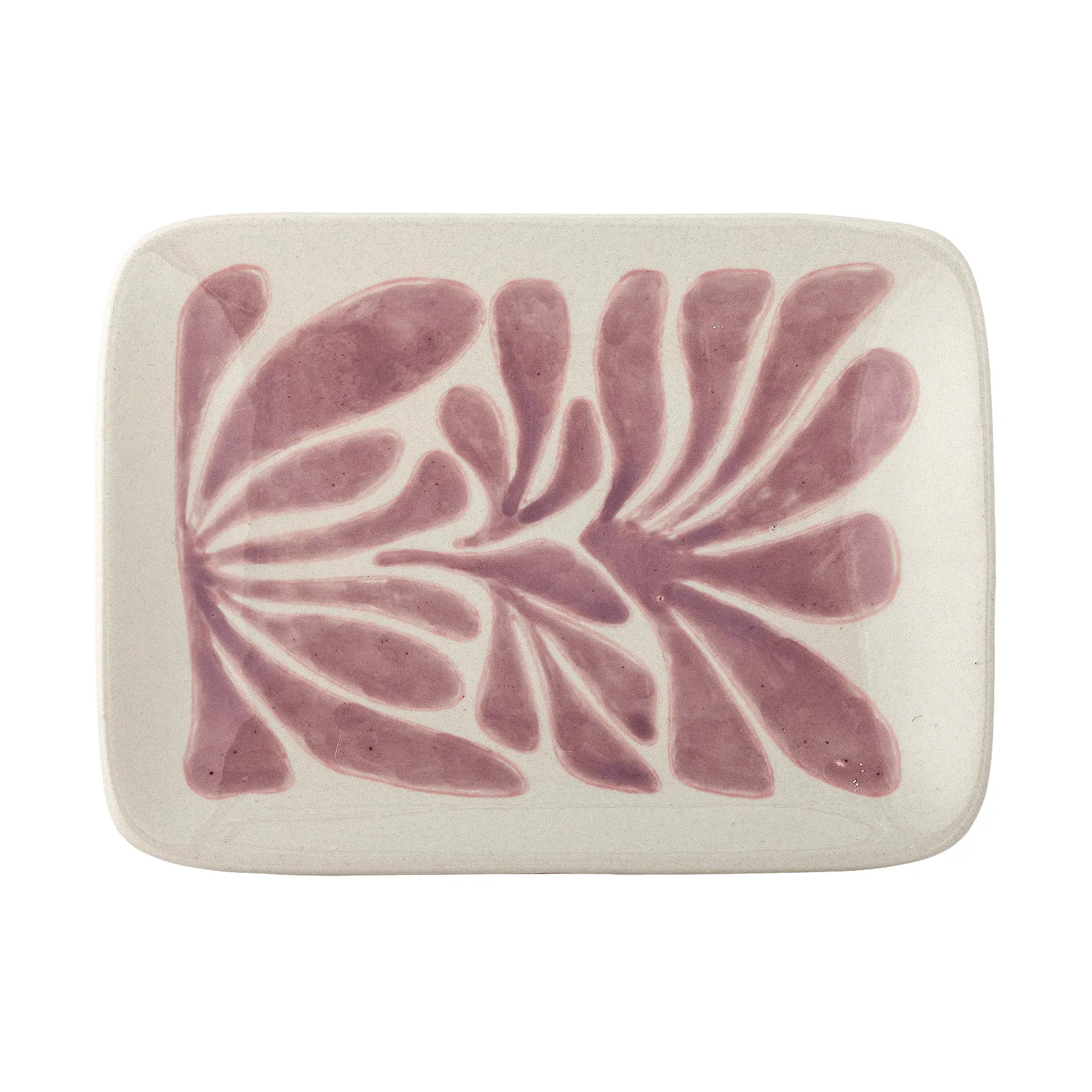 Fauni assiette, Violet, 15x11,5 cm Bloomingville