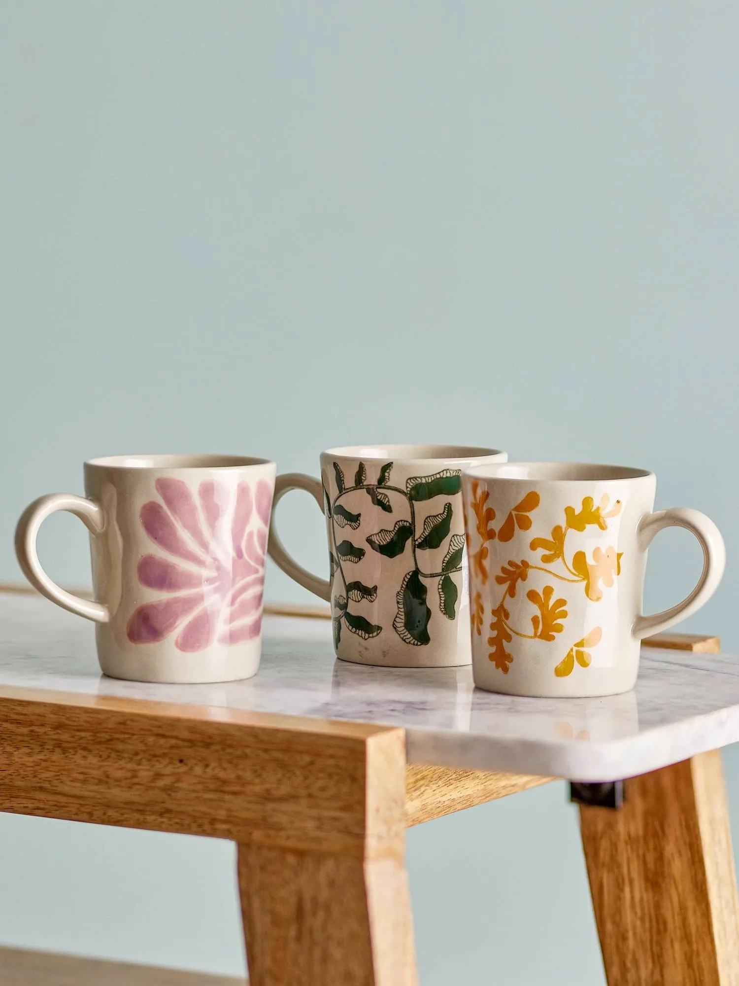 Fauni tasse, Multicolore, 3 pièces Bloomingville