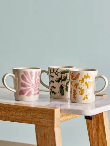 Fauni tasse - Multicolore, 3 pièces - Bloomingville