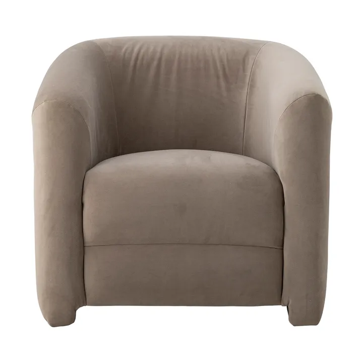 Fauteuil lounge Joel 78x76 cm - Gris - Bloomingville