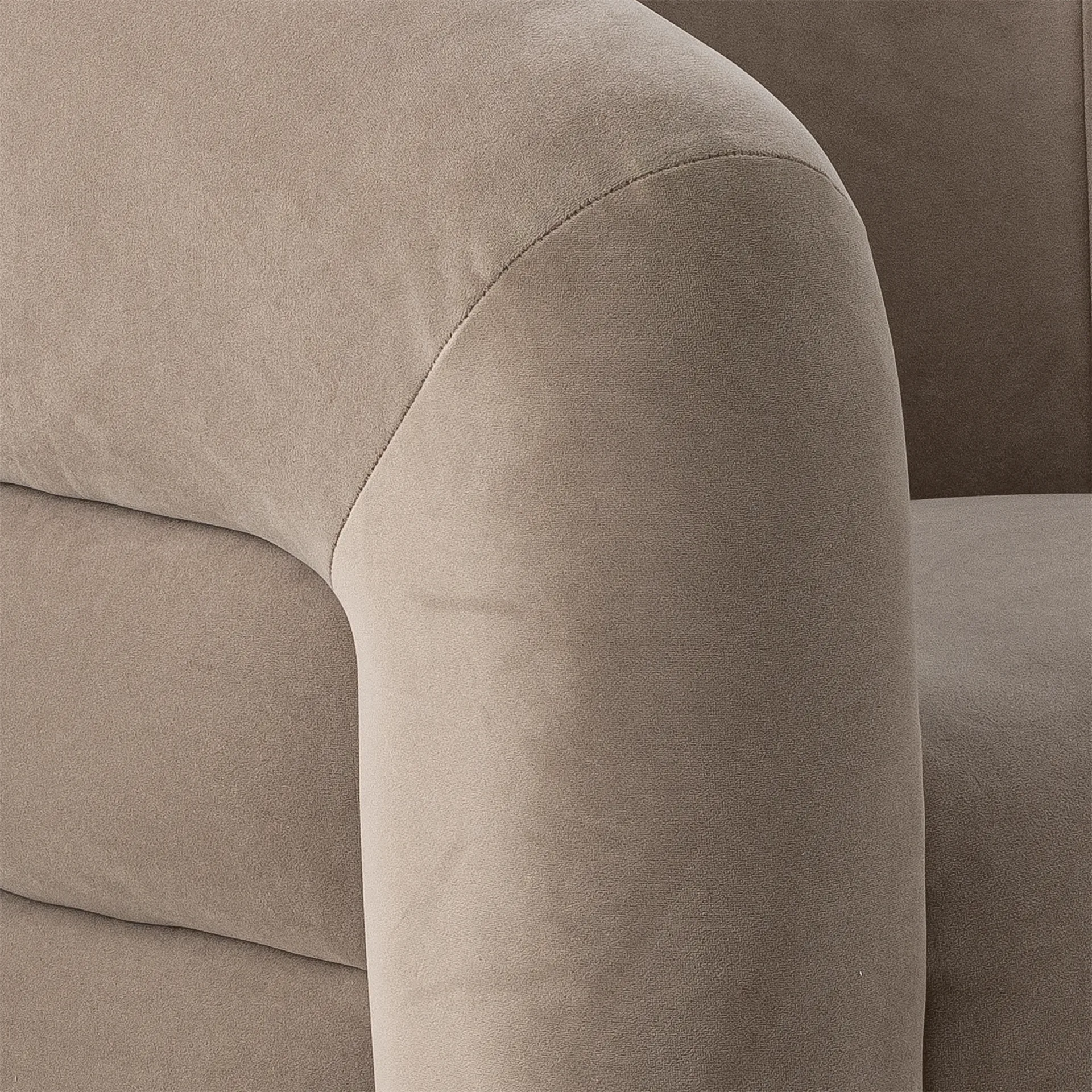 Fauteuil lounge Joel 78x76 cm, Gris Bloomingville