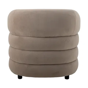 Fauteuil lounge Joel 78x76 cm - Gris - Bloomingville