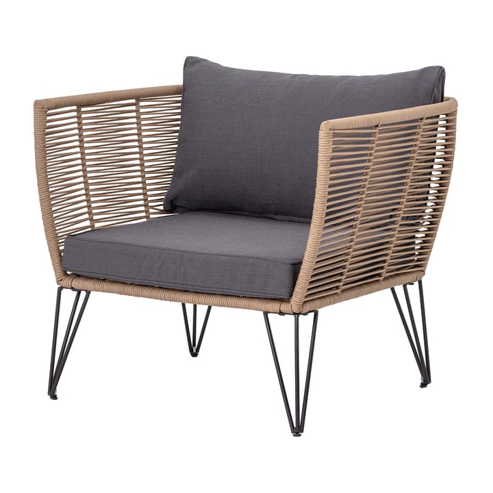 Fauteuil lounge Mundo, Brown-grey Bloomingville