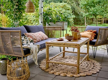 Fauteuil lounge Mundo - Brown-grey - Bloomingville