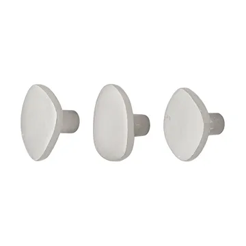Ferri crochet - Argent, 3 pièces - Bloomingville