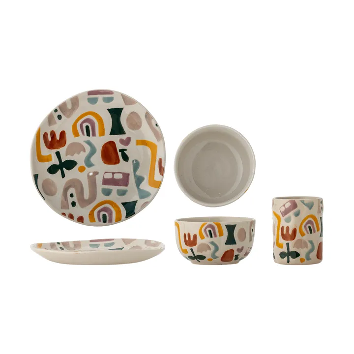 Filur service de table - Multicolore, 3 pièces - Bloomingville