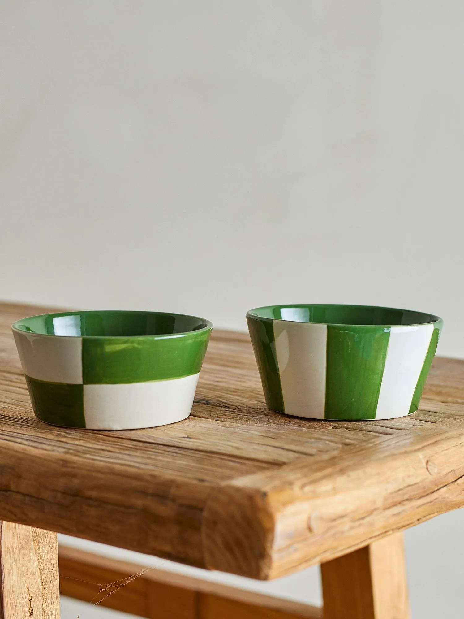 Floki bol, Green, 4 pièces Bloomingville