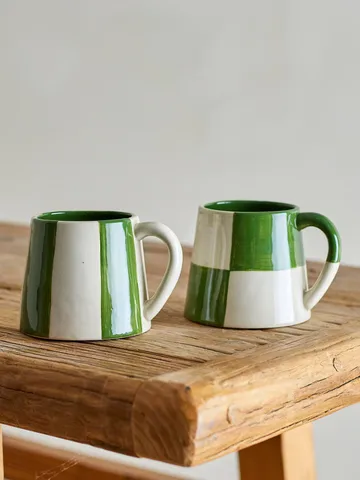 Floki tasse - Green, 4 pièces - Bloomingville