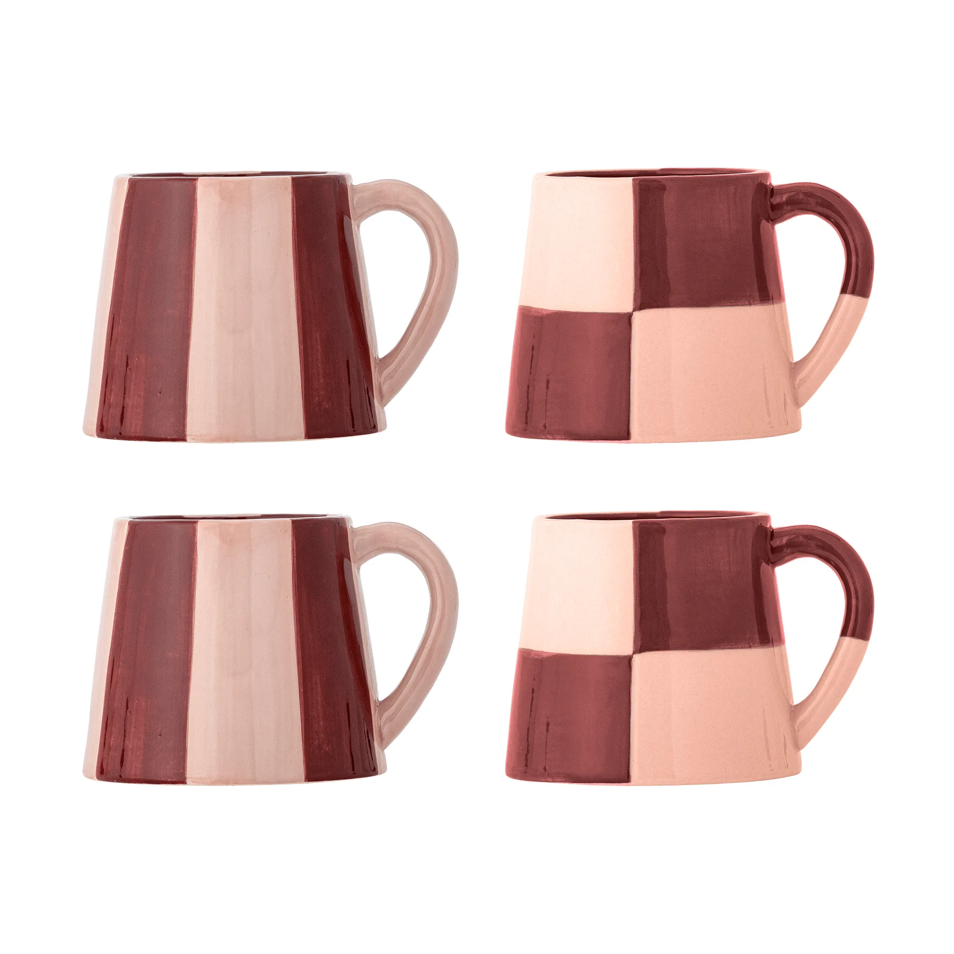 Floki tasse, Rose, 4 pièces Bloomingville