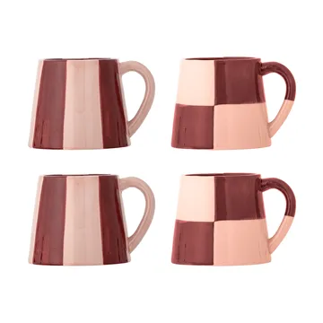 Floki tasse - Rose, 4 pièces - Bloomingville