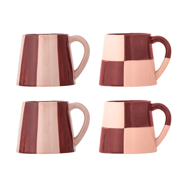 Floki tasse - Rose, 4 pièces - Bloomingville