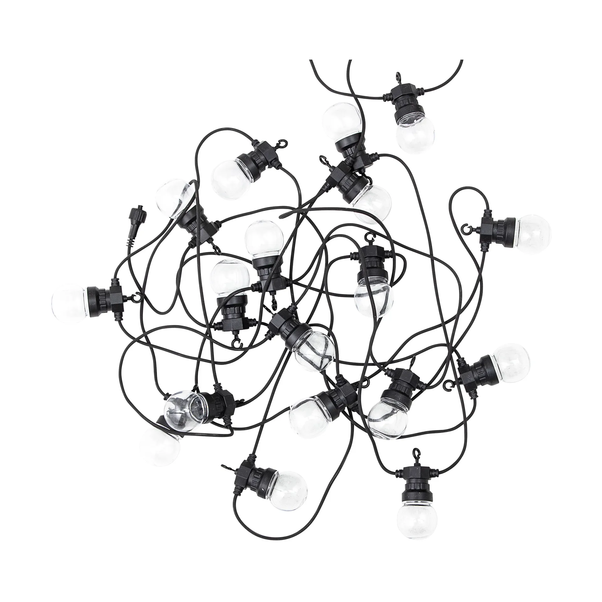 Guirlande lumineuse Nero 10 m, Noir Bloomingville