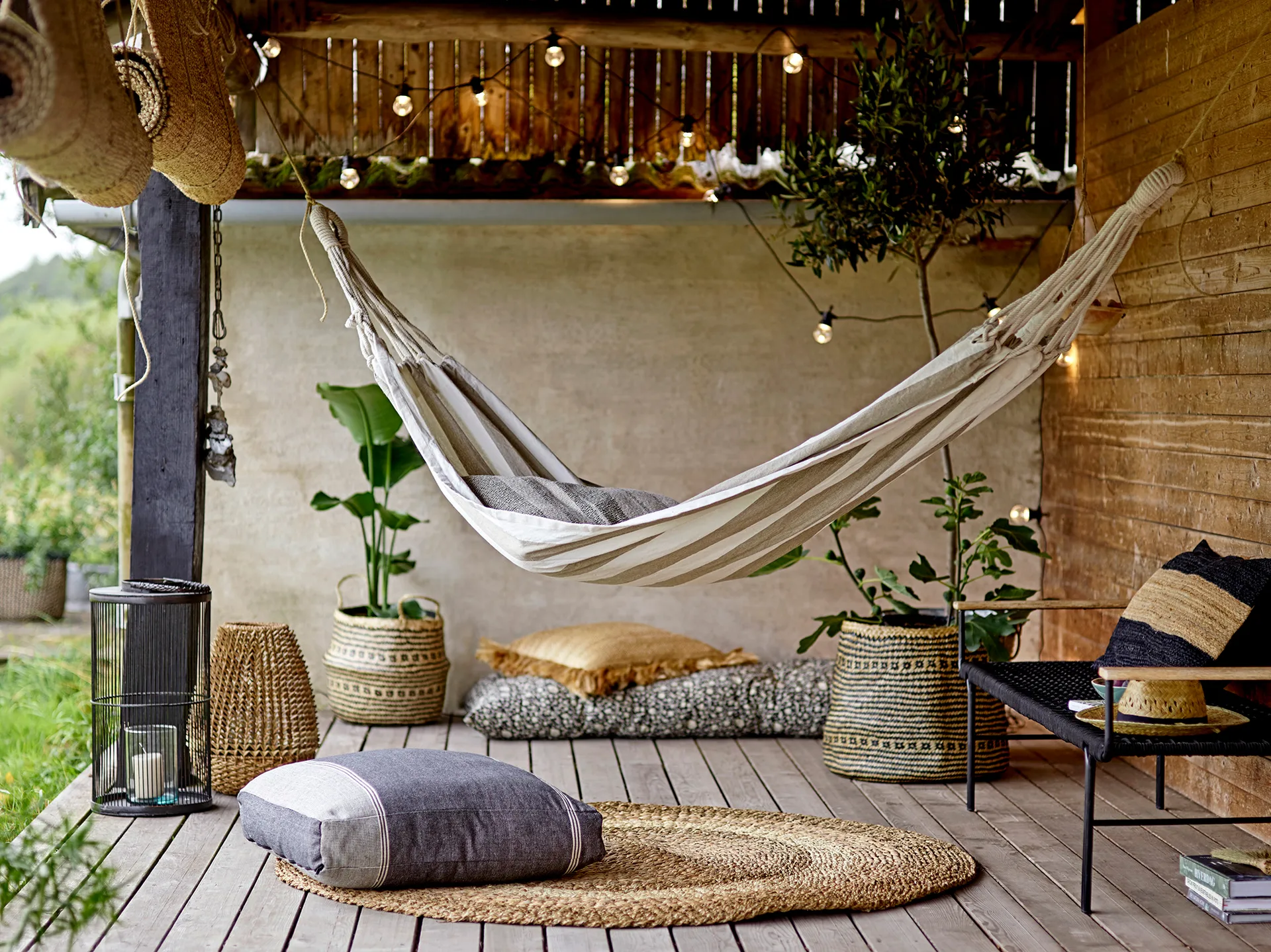 Guirlande lumineuse Nero 10 m, Noir Bloomingville