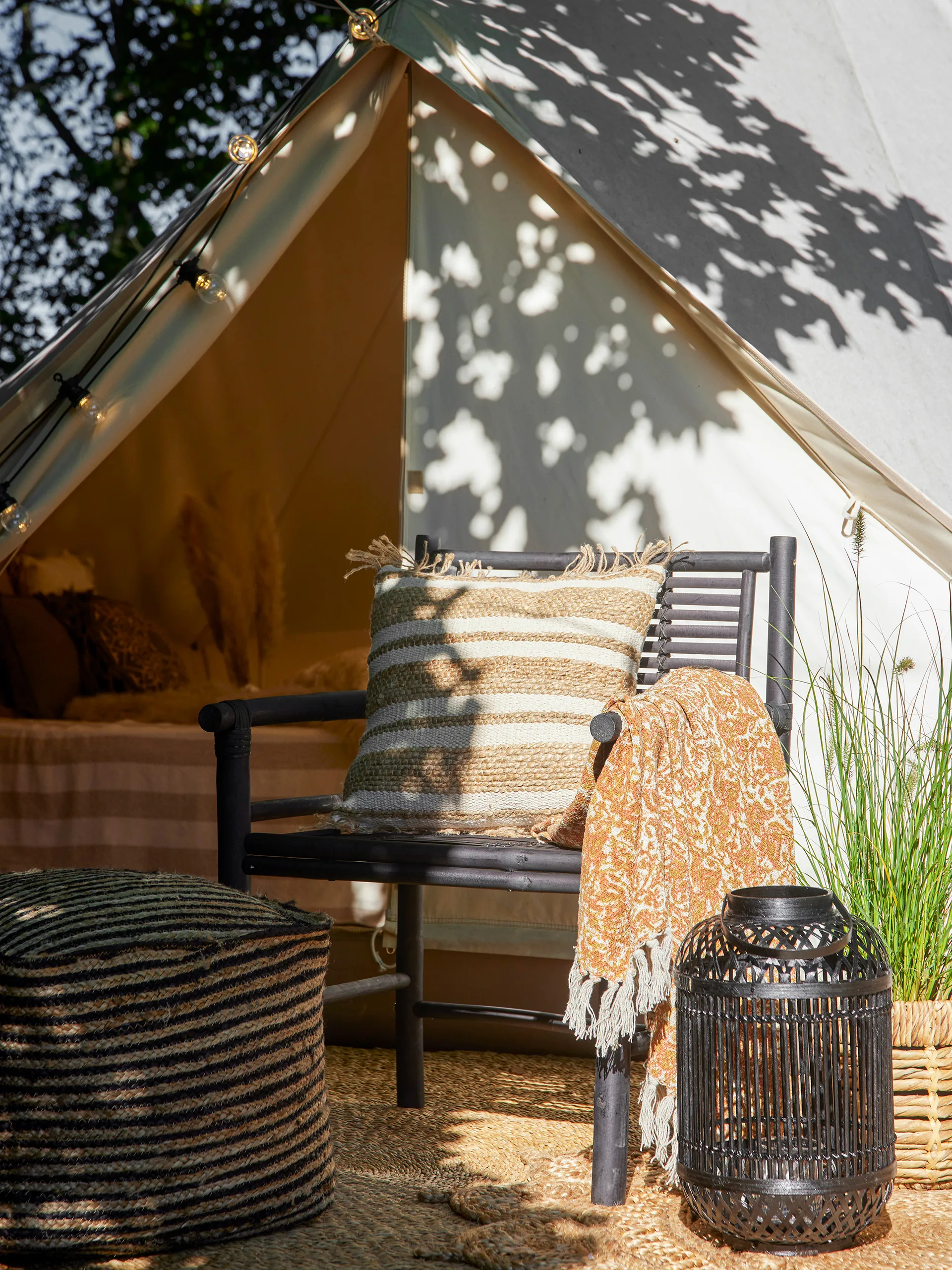 Guirlande lumineuse Nero 10 m, Noir Bloomingville