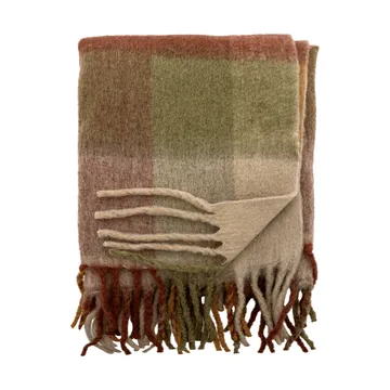 Hamisha plaid - Multicolore, à carreaux, 152x127 cm - Bloomingville