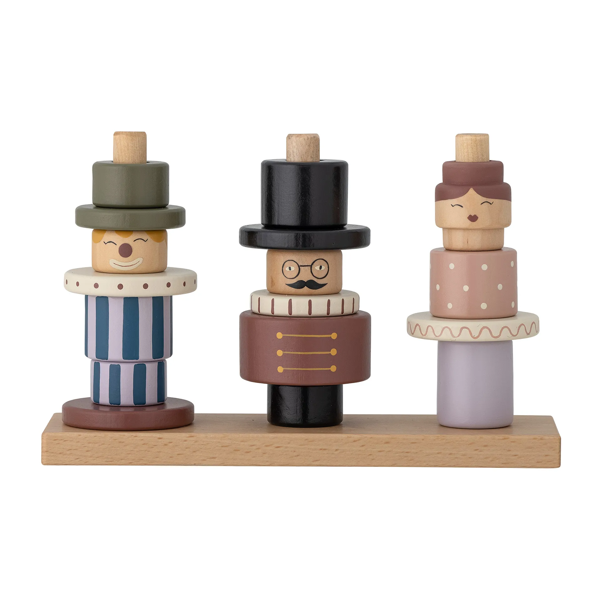 Jouet d’éveil Wilma 23x44,5x15 cm, Trois personnages Bloomingville