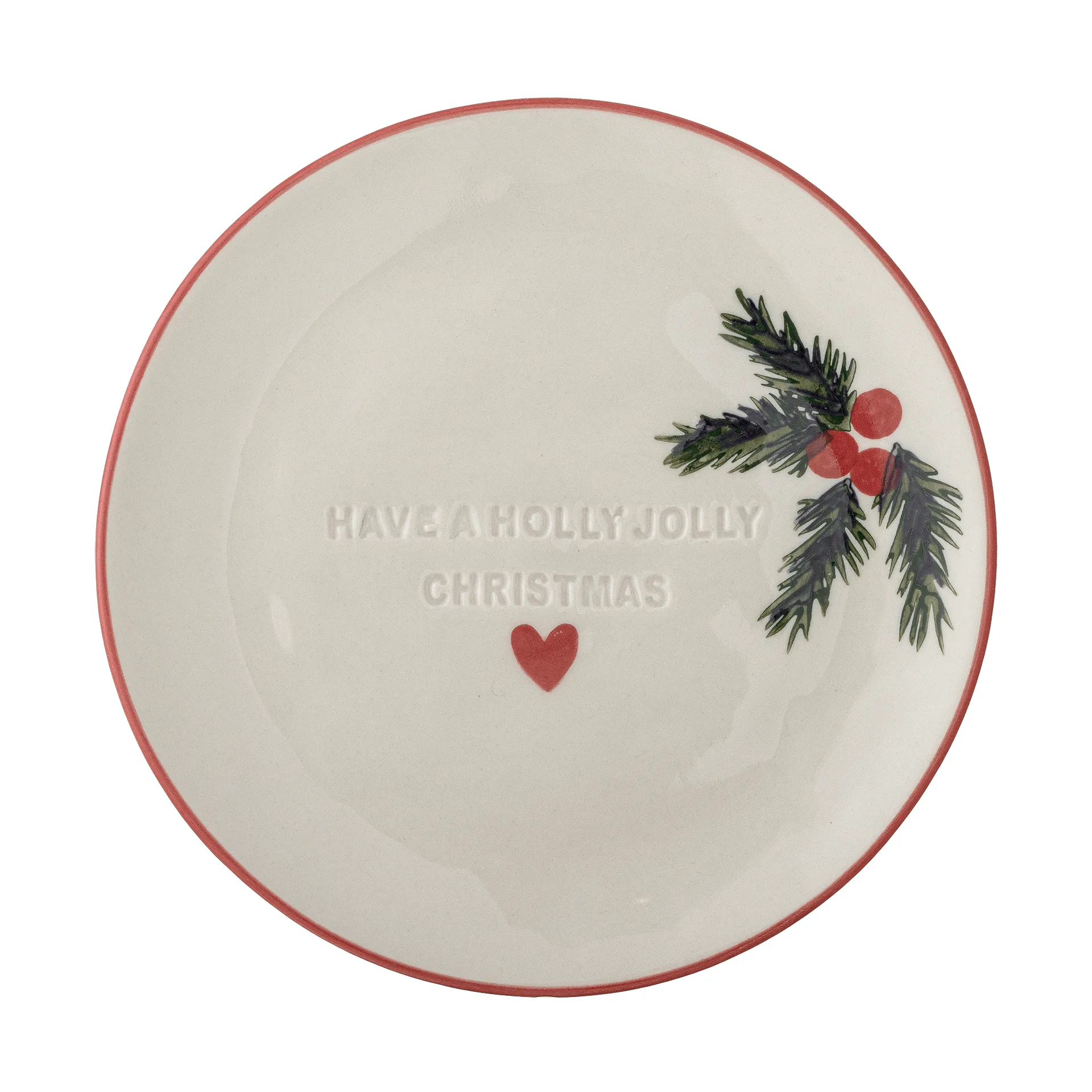 Jovida assiette, Nature, 4 pièces, Ø16 cm Bloomingville