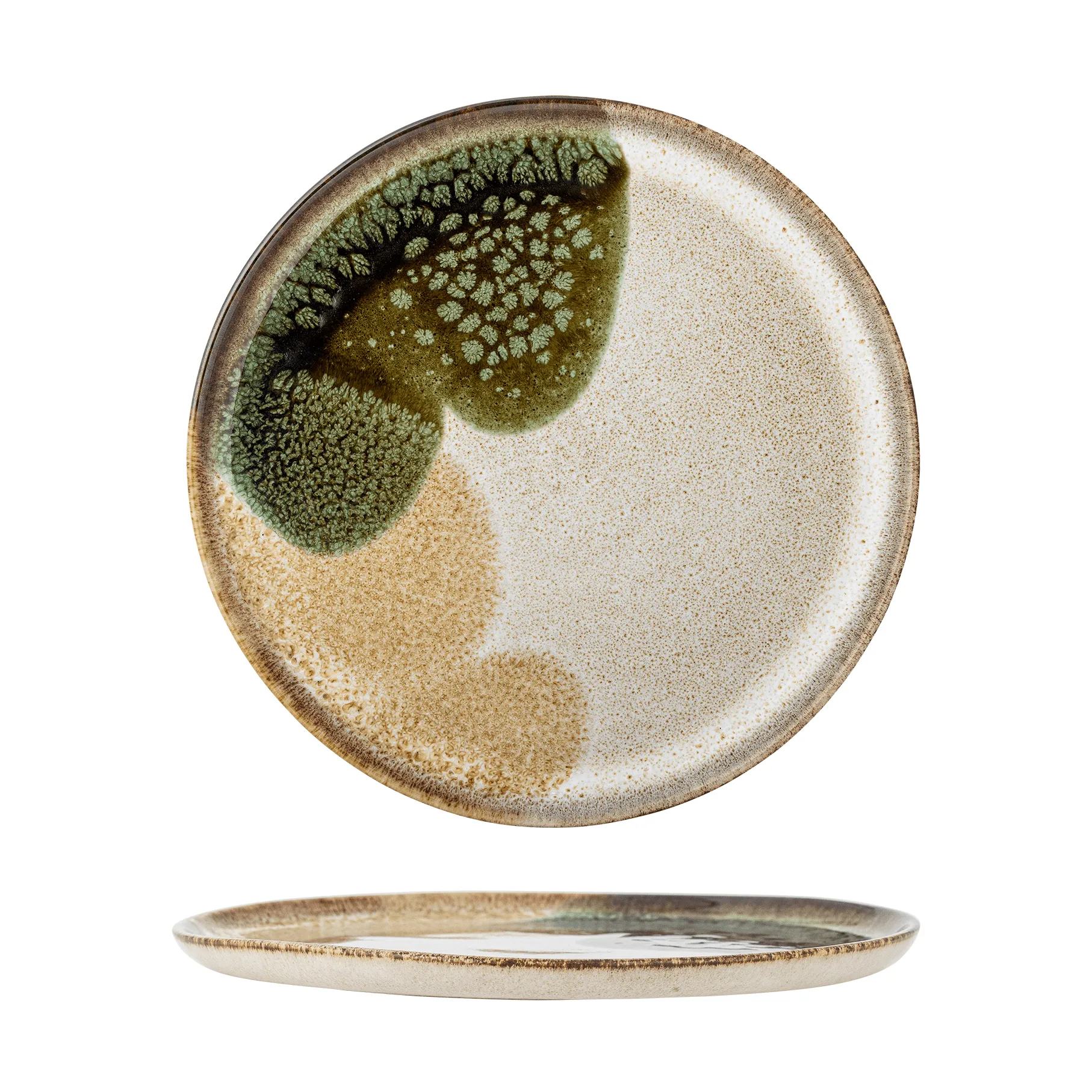Jules assiette, Green, Ø22 cm Bloomingville