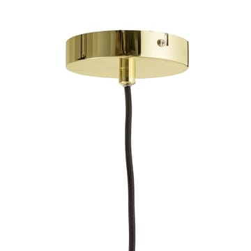 Lampe de plafond avec panier suspendu Bloomingville Ø10 cm - transparent-or - Bloomingville