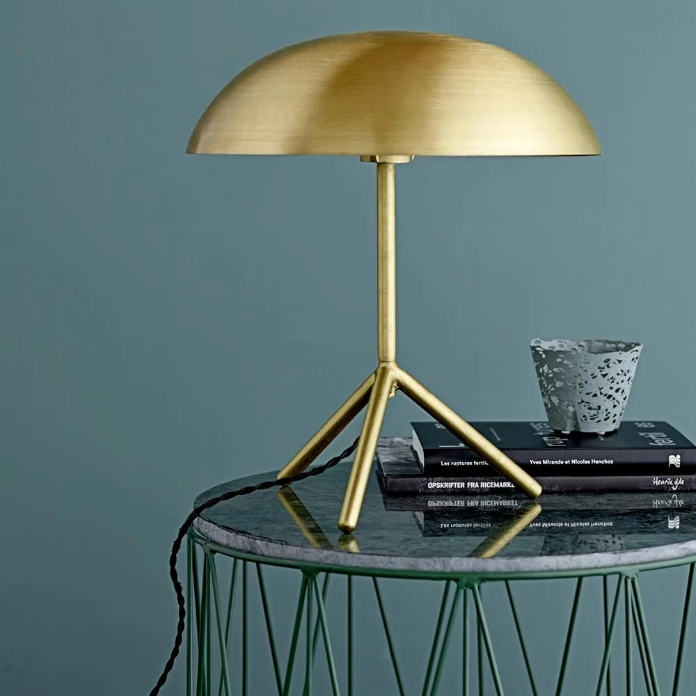 Lampe de table avec support Bloomingville, or Bloomingville