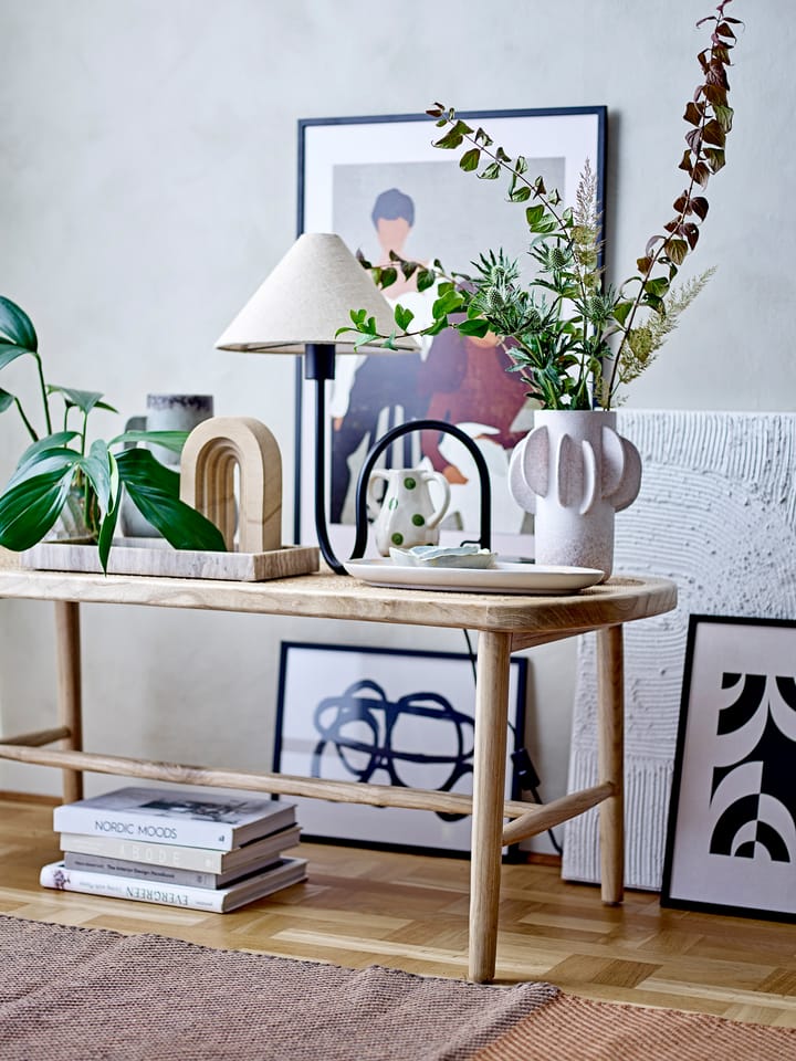 Lampe de table Emaline 48 cm, Naturel-noir Bloomingville