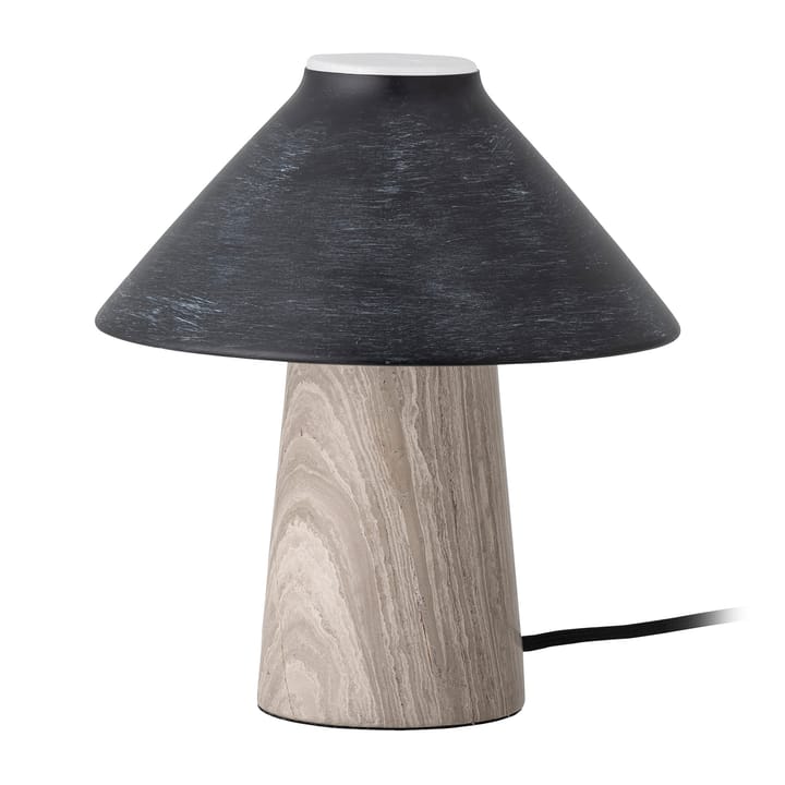 Lampe de table Emiola Ø20x22 cm, Marbre-noir Bloomingville
