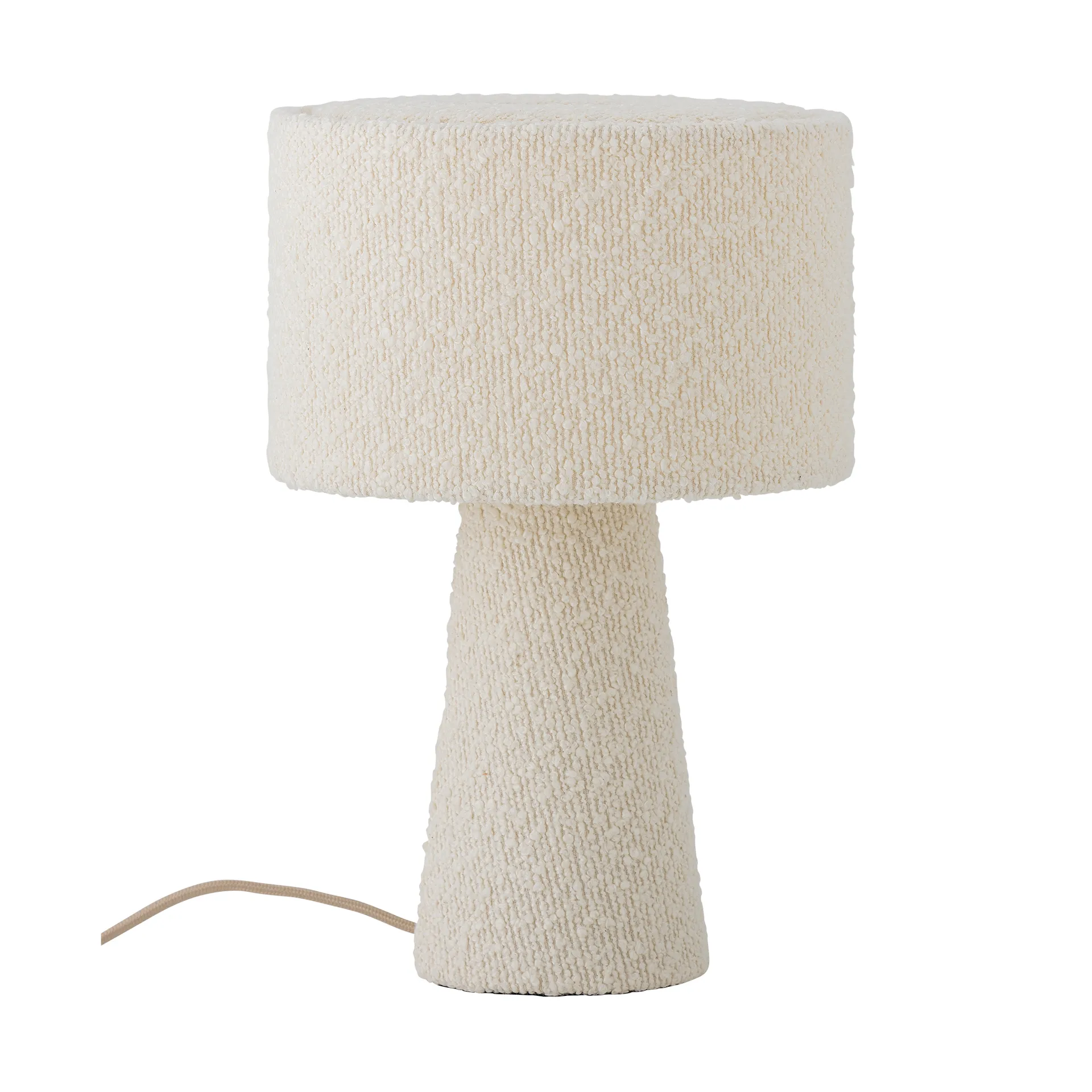 Lampe de table Emmie Ø20 cm, Blanc Bloomingville