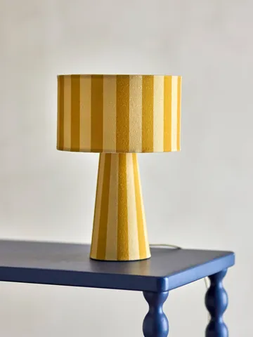 Lampe de table Emmie Ø20 cm - Jaune, Ø20 cm - Bloomingville
