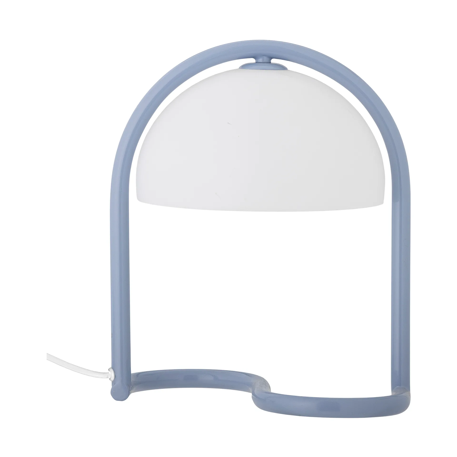 Lampe de table Favor Ø24,5x29,5 cm, Bleu Bloomingville