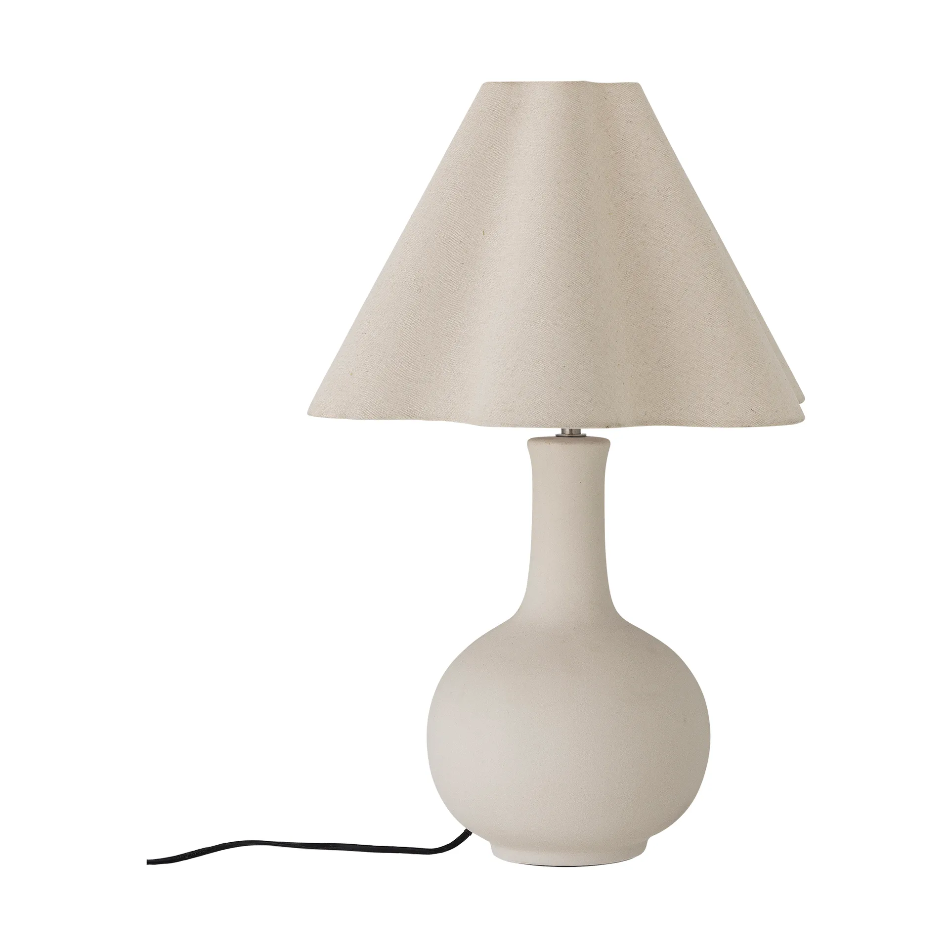 Lampe de table Heide 60 cm, Blanc Bloomingville