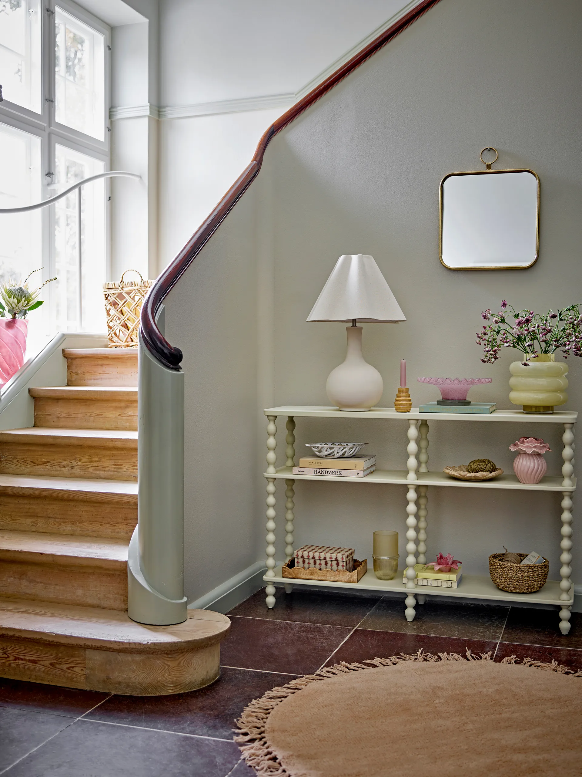 Lampe de table Heide 60 cm, Blanc Bloomingville