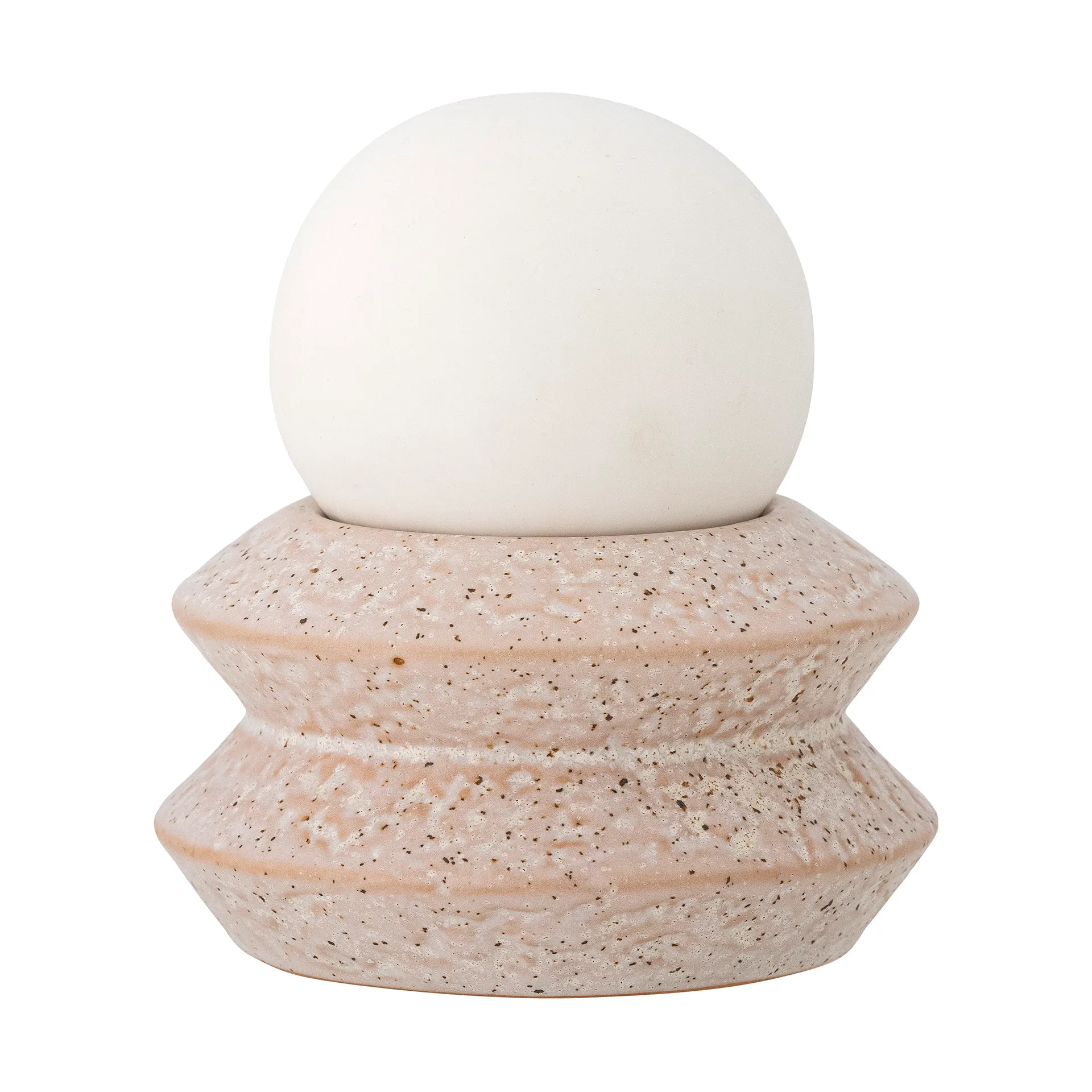 Lampe de table portable Capella Ø10x11 cm, White double Bloomingville