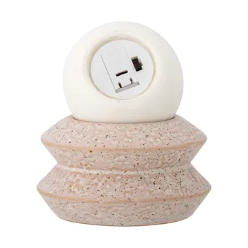 Lampe de table portable Capella Ø10x11 cm - White double - Bloomingville