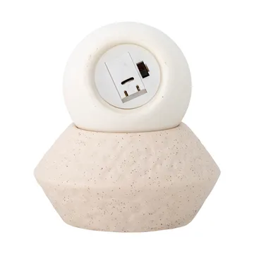 Lampe de table portable Capella Ø10x11 cm - White single - Bloomingville