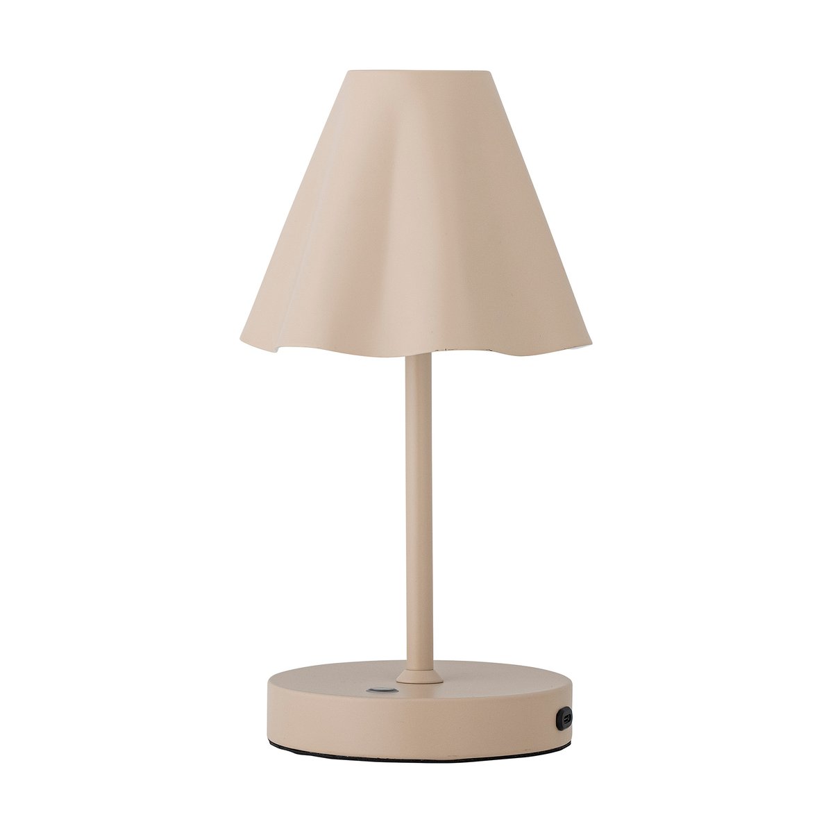 bloomingville lampe de table portable lianna 28 cm nature