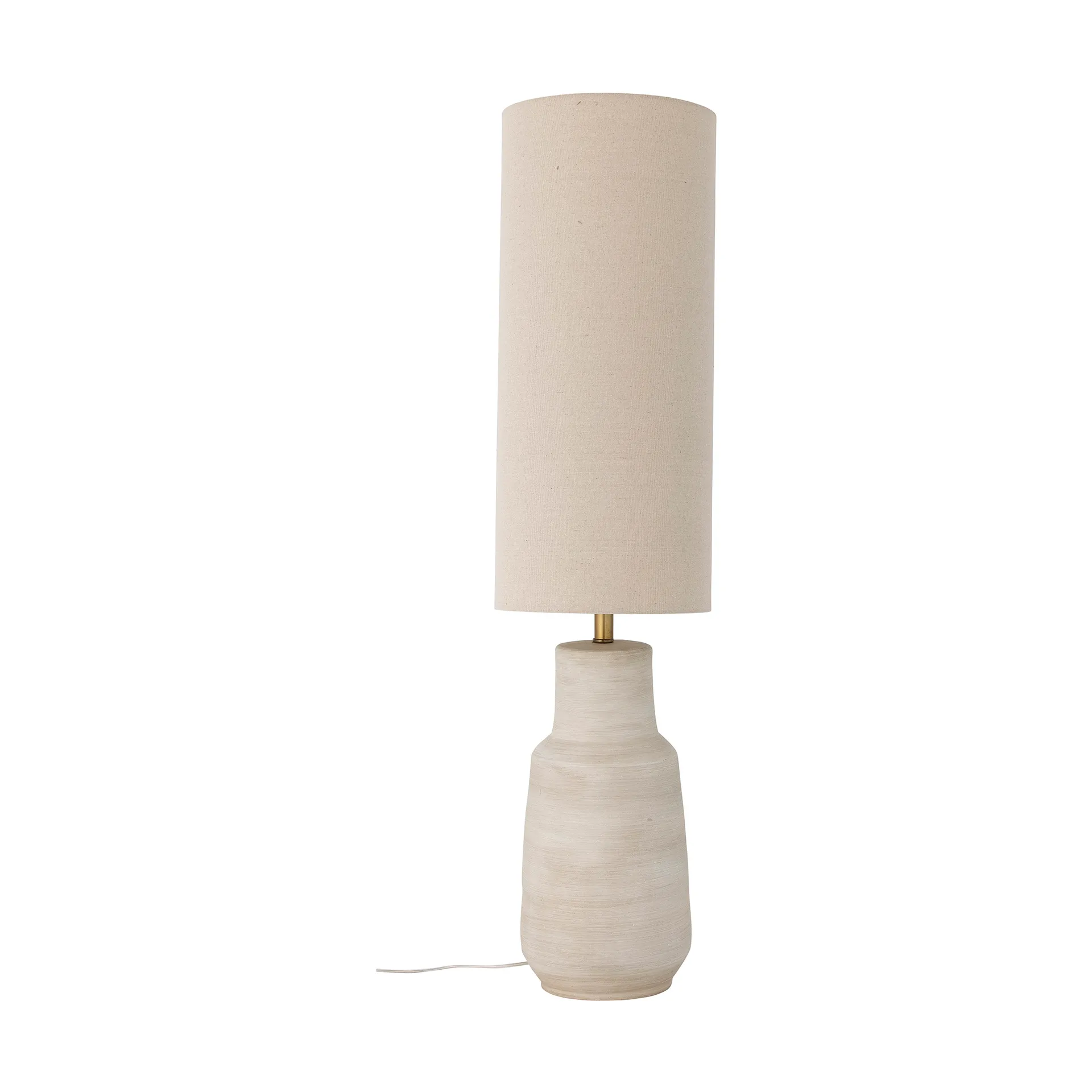 Lampe sur pied Linetta 113xØ28 cm, Blanc Bloomingville