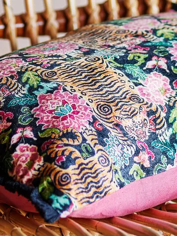 Lester coussin - Multicolore, 50x35 cm - Bloomingville
