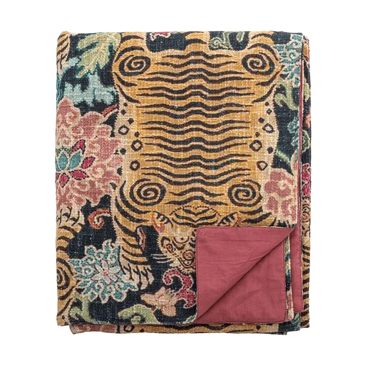 Lester plaid - Multicolore, 152x127 cm - Bloomingville