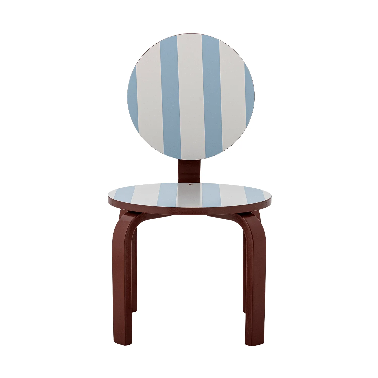 Liova chaise, Multicolore, bleu clair-blanc-brun Bloomingville