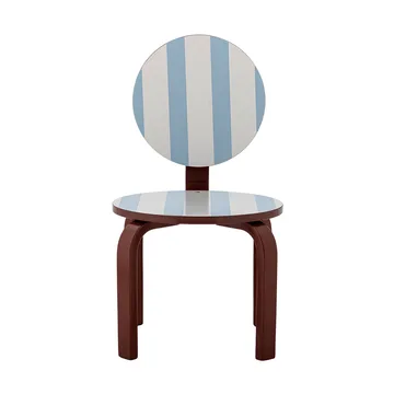 Liova chaise - Multicolore, bleu clair-blanc-brun - Bloomingville