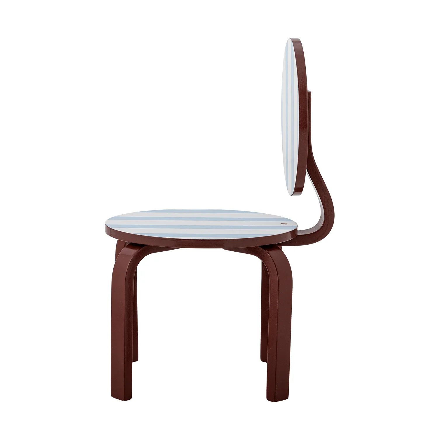 Liova chaise, Multicolore, bleu clair-blanc-brun Bloomingville