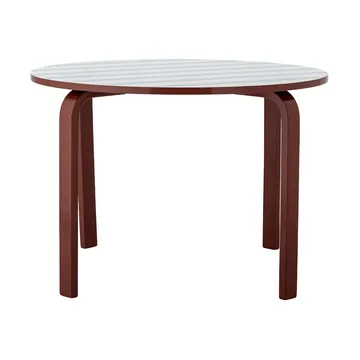 Liova table - Bleu-blanc, Ø65 cm - Bloomingville