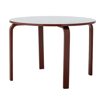 Liova table - Bleu-blanc, Ø65 cm - Bloomingville