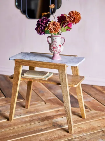 Livi table d’appoint - Nature, 61x57 cm - Bloomingville