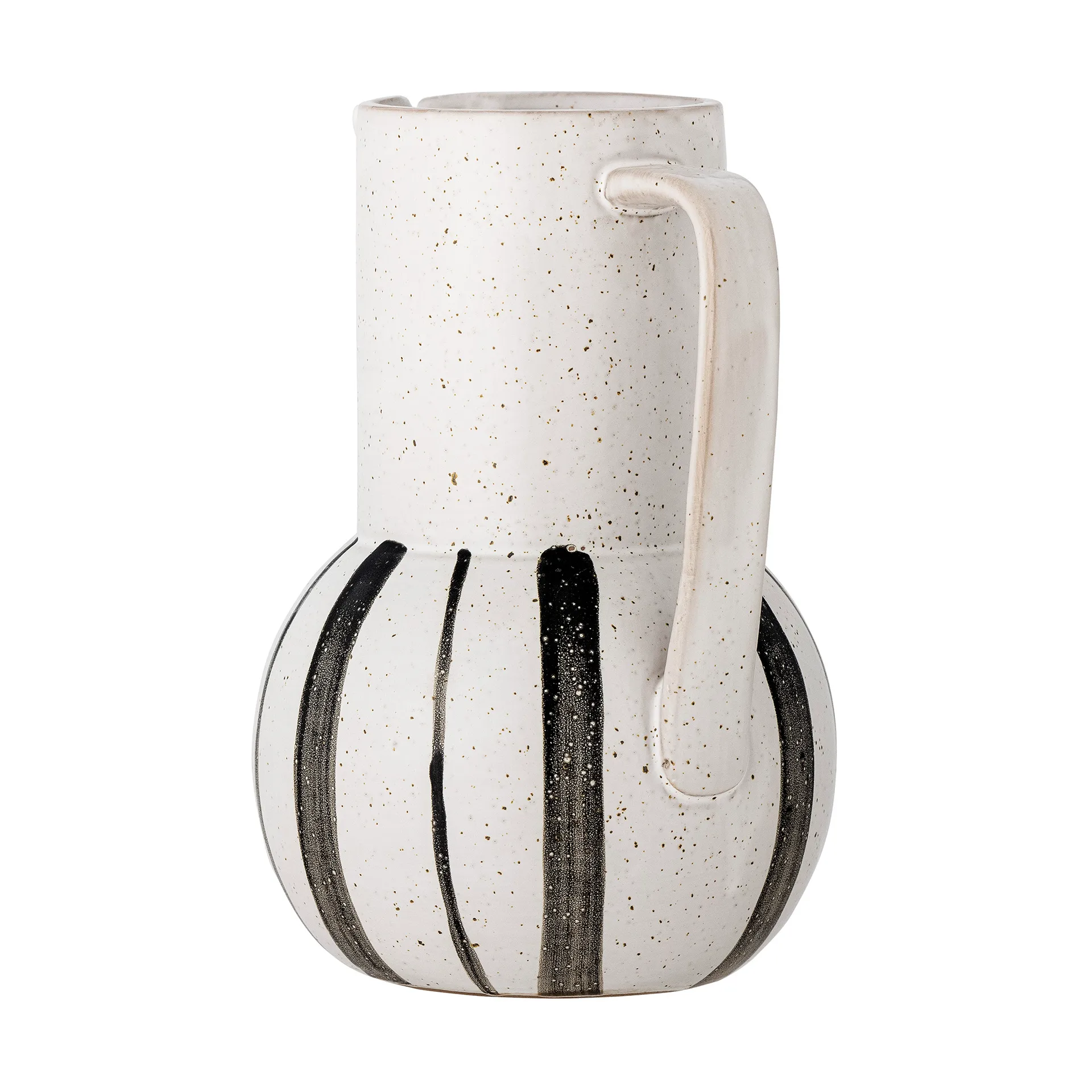 Marita carafe 1,35 L, Noir et blanc Bloomingville