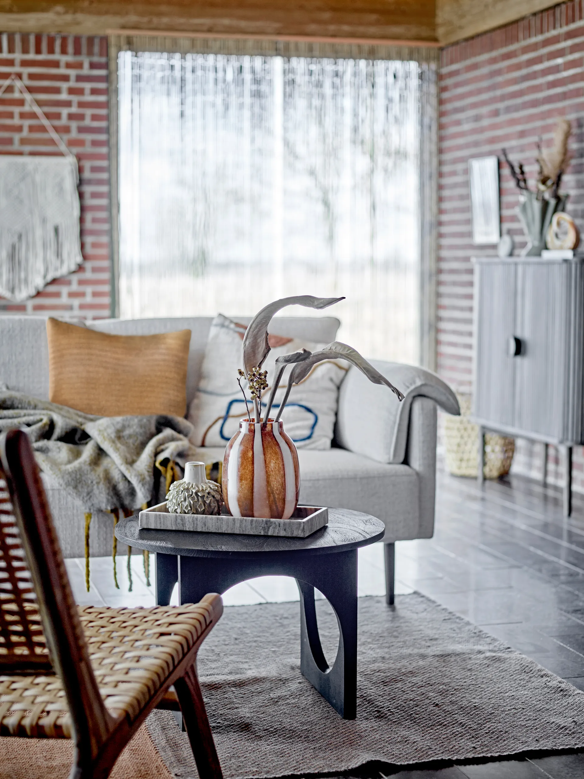 Mayah vase 23 cm, Marron Bloomingville